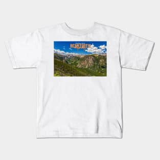 Beartooth Highway Wyoming and Montana Kids T-Shirt